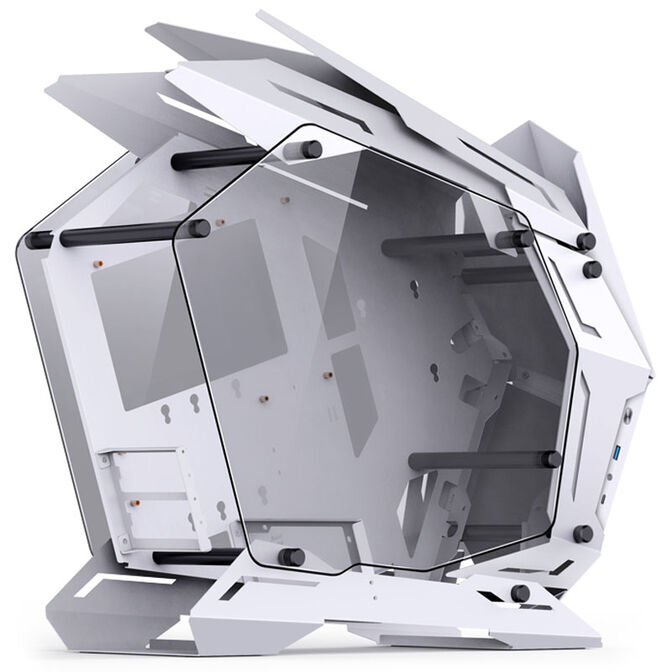 Jonsbo MOD3 Mini Micro-ATX Tower Showcase, Tempered Glass - wei&szlig; image number 3