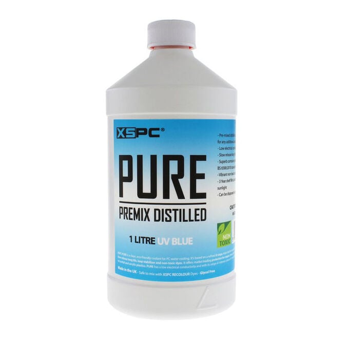 XSPC Pure Coolant, 1 Litre - blue, UV image number 0