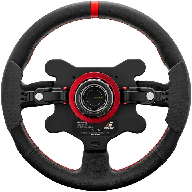 Simagic GTS Steering Wheel with Quick Release - Leather, 30 cm image number 2