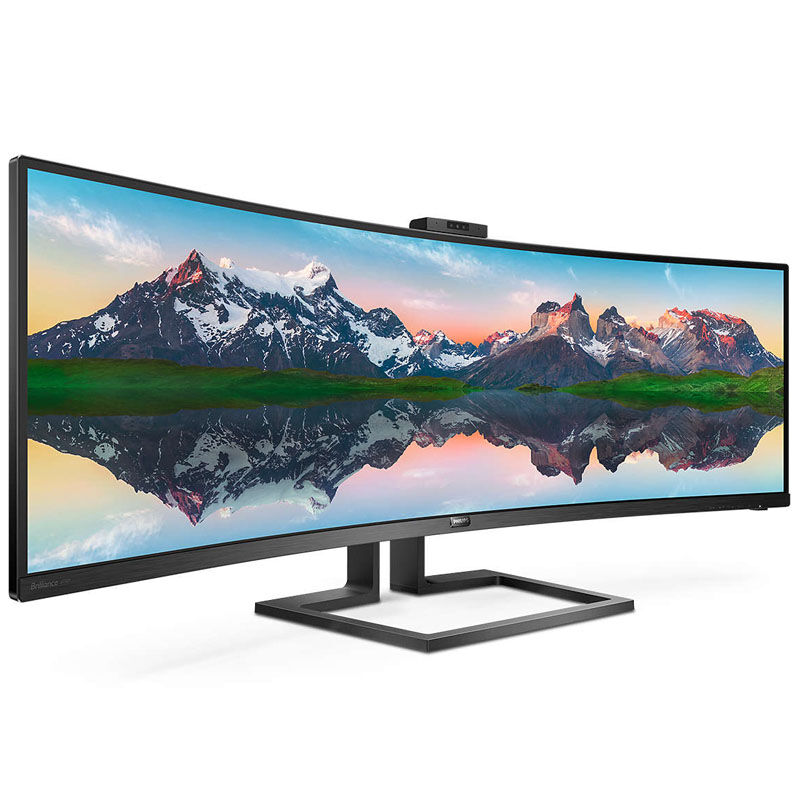 Philips 499P9H/00, 124 cm (48,8 Zoll), 4K/UHD, VA - DP, HDMI, USB-C