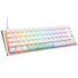 Ducky One 3 Classic Pure White SF Gaming Keyboard, RGB LED - MX-Silent-Red (US) image number null
