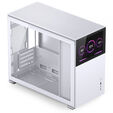 Jonsbo D31 Screen Micro-ATX Geh&auml;use, Tempered Glass - wei&szlig; image number null