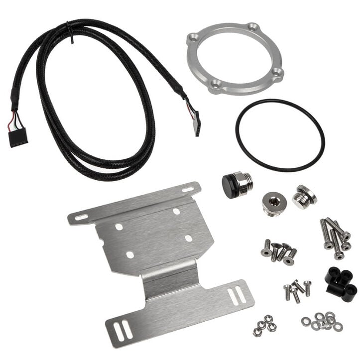 aqua computer D5 pump adapter, aqualis base including level indicator image number 6