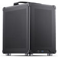 Jonsbo C6 PC-Geh&auml;use, Mini-Tower, Micro-ATX, mit Tragegriff - schwarz image number null