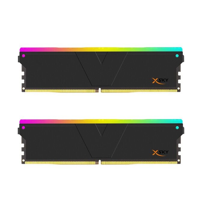 V-Color Manta XSky RGB DDR5-6000 RAM, CL36, EXPO - 32 GB Dual-Kit,2 x 16 GB, schwarz image number 0