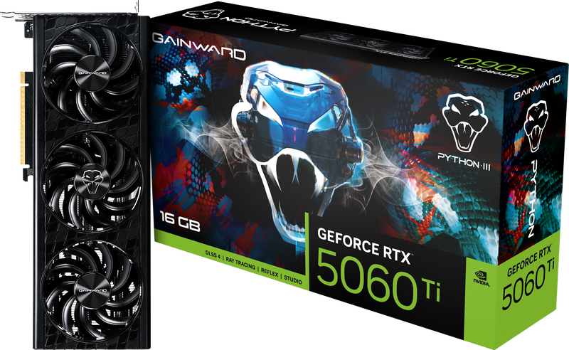 Gainward RTX 5060 Ti 16GB GDDR7 Black