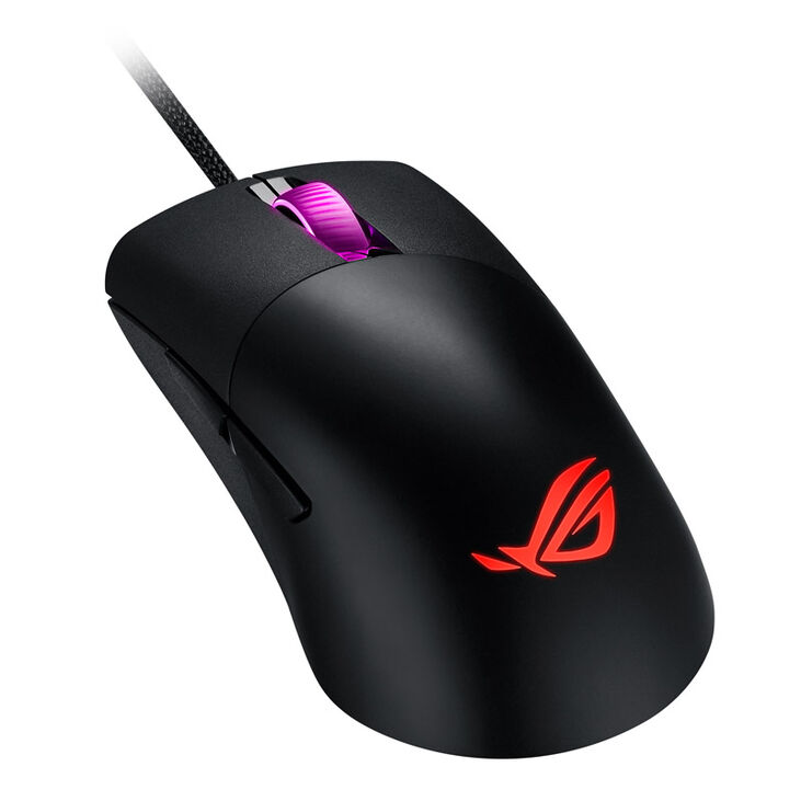 ASUS ROG KERIS Gaming Maus, RGB - schwarz image number 4