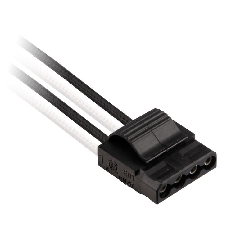 Corsair Premium Pro Sleeved Kabel-Set (Gen 4) - weiß/schwarz image number 4