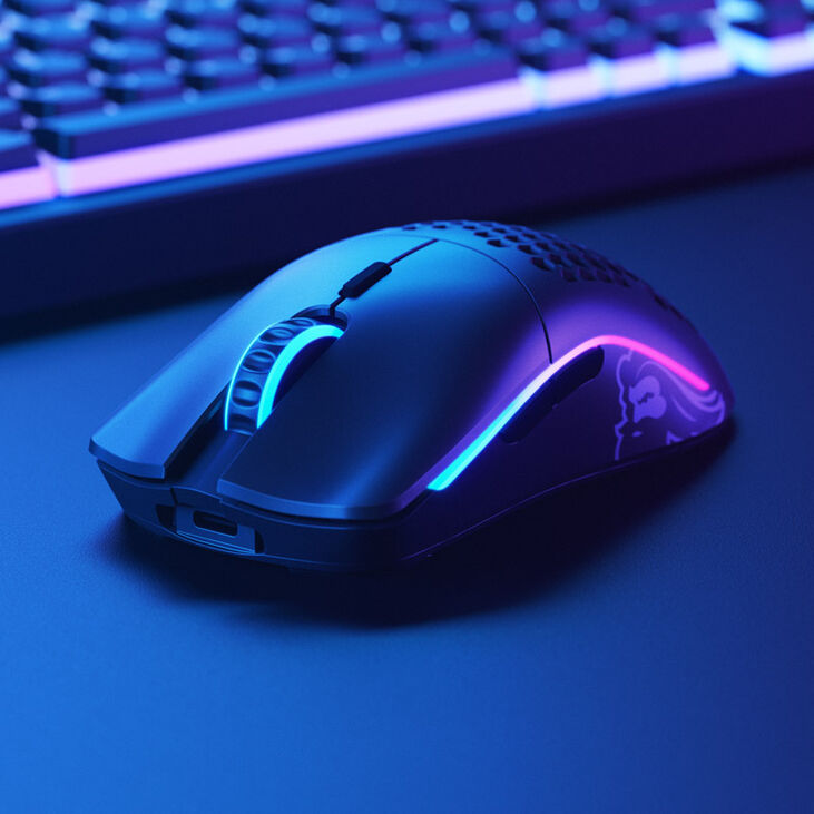 Glorious Model O- Wireless Gaming-Maus - schwarz, matt image number 5