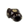 Bitspower Multi-Link Adapter 90 Grad 12mm AD auf 12mm AD Hardtube - schwarz matt image number null