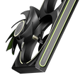 TRYX FOBR Fan, PWM, ARGB - 360mm, Black image number null