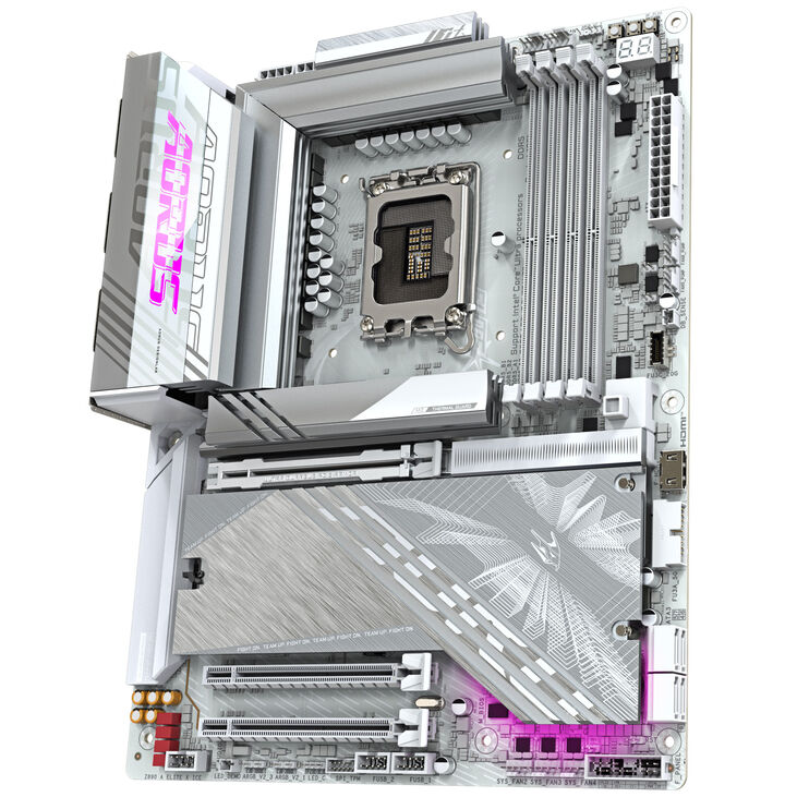 GIGABYTE Z890 AORUS Elite X ICE Mainboard, LGA 1851, Intel Z890, ATX, DDR5 image number 4