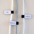 LABEL THE CABLE Mini Velcro Ties 10-piece Set - black image number null