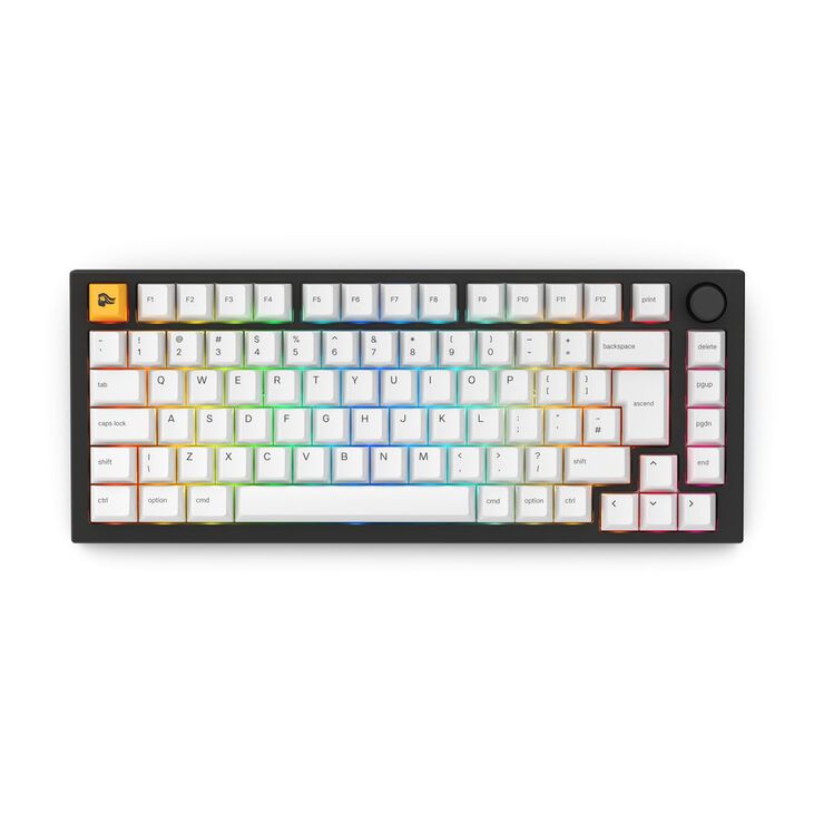 Glorious GMMK Pro Black Slate 75% TKL Tastatur - Pre built, ISO UK-Layout - schwarz image number 1