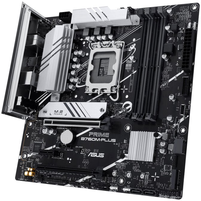 ASUS Prime B760M-Plus, Intel B760 motherboard, Socket 1700, DDR5 image number 5