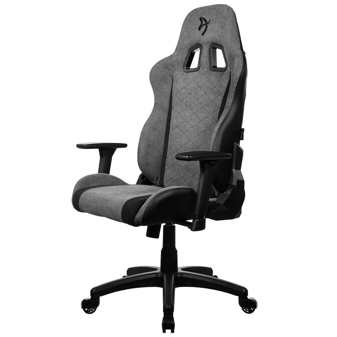 Arozzi Avanti Gaming Stuhl, Soft Fabric - grau image number 2