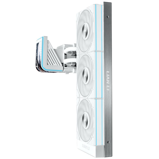 Lian Li HydroShift II OLED Curved 360 UNI FAN P28 AiO Water Cooling, 360 mm, OLED Display, P28 Fan - White image number 2