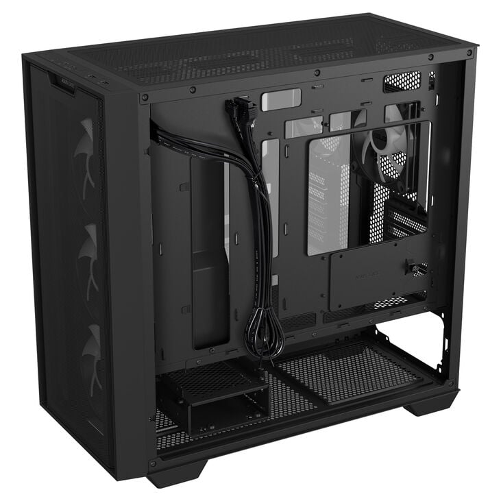 ASUS A21 PLUS ARGB Micro-ATX Gehäuse, Tempered Glass - schwarz image number 6