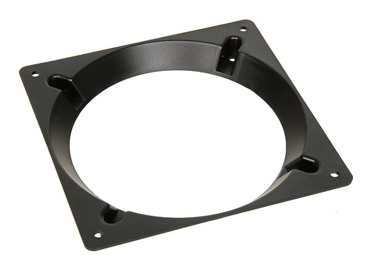 Bitspower FAN ADAPTER 140mm auf 120mm - black image number 0