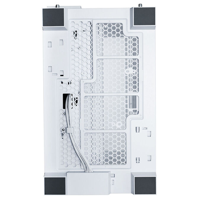 Lian Li O11 Dynamic EVO RGB PC Case Bundle, Mid-Tower, ARGB, Tempered Glass + 6x UNI FAN SL-INF Reverse Blade Fans - White image number 7
