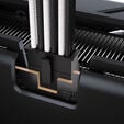 Corsair Premium Sleeved 2x 8-Pin zu 12V-2x6-Kabel, f&uuml;r Typ-4-Netzteil - schwarz/wei&szlig; image number null