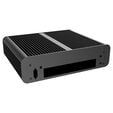 Akasa Euler TX3 PC Case, Mini-ITX Case, Intel Socket LGA1851, LGA1700, LGA120, LGA115X - black image number null