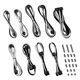 CableMod Classic ModMesh C-Series Cable Kit Corsair AXi, HXi & RM - black/white