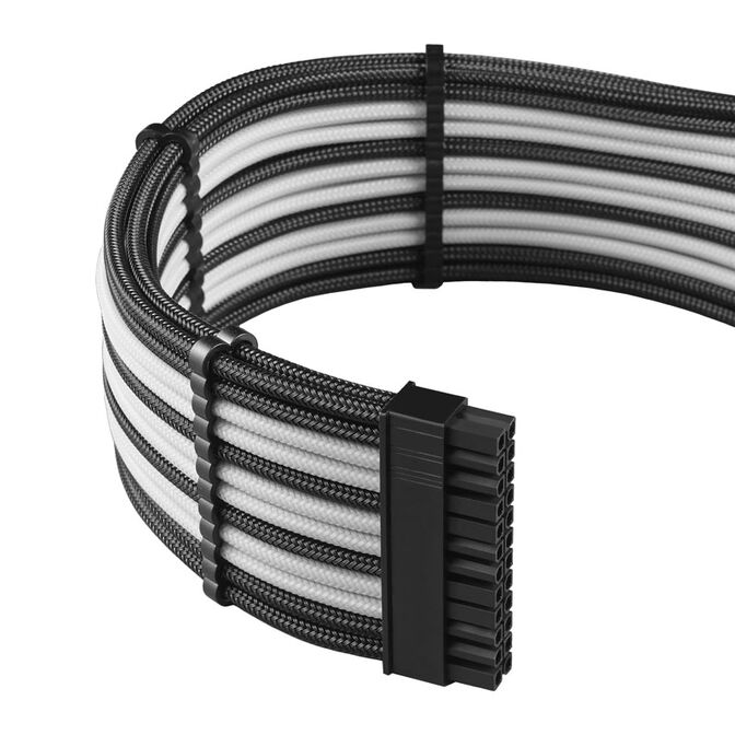 CableMod C-Series PRO ModMesh Cable Kit f&uuml;r Corsair AXi/HXi/RM (Yellow Label) - schwarz/wei&szlig; image number 2