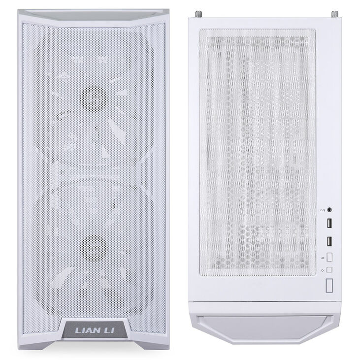 Lian Li LANCOOL 215 Midi-Tower - ARGB, Tempered Glass, weiß image number 2