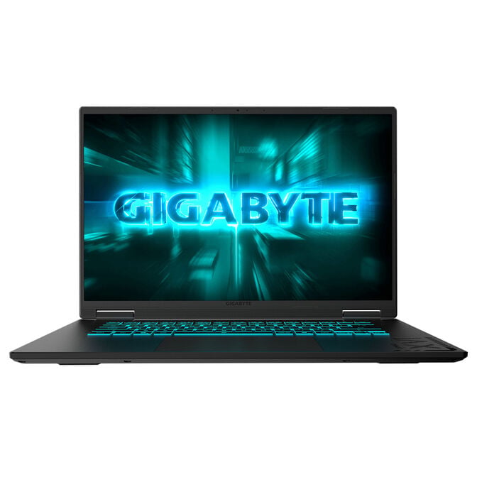 GIGABYTE Gaming A16 CWHI3DEC94SH, Black Steel Gaming Laptop, Core i7-13620H, RTX 5070 image number 1
