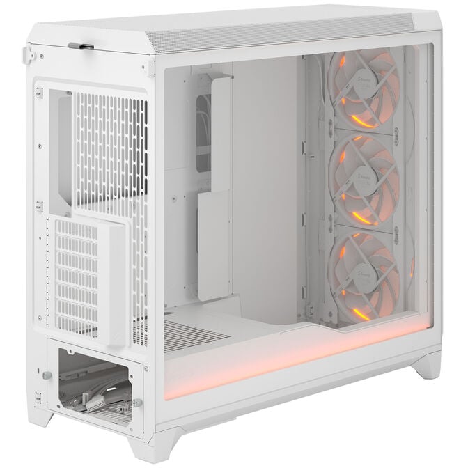 Fractal Design Meshify 3 XL Ambience Pro RGB PC Geh&auml;use - Big-Tower, E-ATX, Tempered Glass - wei&szlig; image number 5