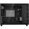 ASUS Prime AP201 Micro-ATX case, Tempered Glass - black image number null