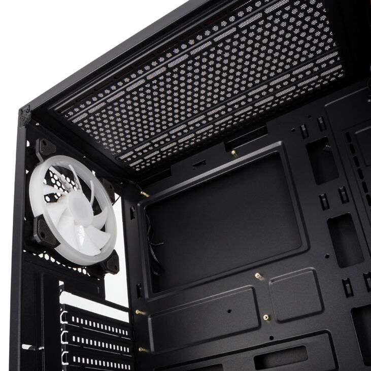Kolink Observatory RGB Midi-Tower, Tempered Glass - schwarz Window image number 9