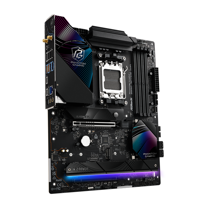 ASROCK B850 Riptide WiFi Mainboard, Sockel AM5, AMD B850, ATX, DDR5 image number 1