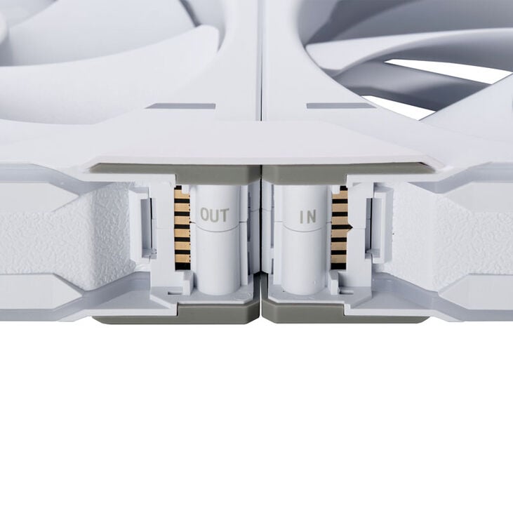 PHANTEKS D30 PWM Regular Airflow, D-RGB Lüfter - 140mm, weiß image number 6