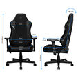 Nitro Concepts X1000 Gaming Stuhl - Stealth Black image number null