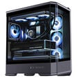 Jonsbo D400 PC-Geh&auml;use, Midi Tower, ATX, Tempered Glass - schwarz image number null