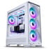 PHANTEKS Eclipse G400A PC-Gehäuse, Midi-Tower, E-ATX, Tempered Glass, D-RGB - weiß image number null