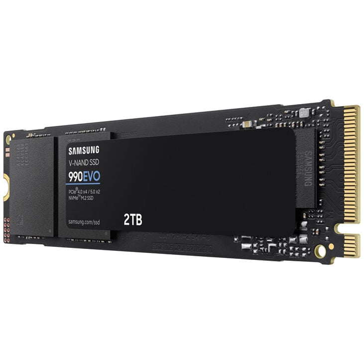 Samsung 990 EVO Series NVMe SSD, PCIe 4.0 M.2 Type 2280 - 2 TB image number 2