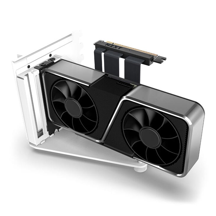 NZXT Riser PCIE 4.0 Riser Kit - white image number 2