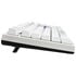 Ducky One 2 White Edition PBT Gaming Tastatur, MX-Blue, weiße LED - weiß image number null