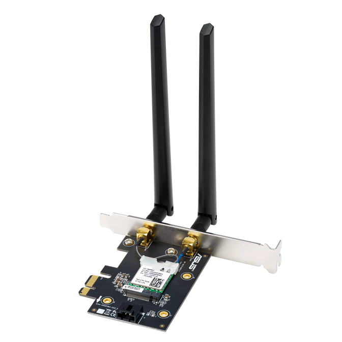 ASUS PCE-BE6500 Network Adapter, PCIe, Wi-Fi 7, BT 5.4 image number 1