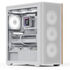 Aerocool D501A PC case, Mid Tower, ATX, Tempered Glass - white image number null
