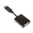 InLine adapter cable, DisplayPort plug to DVI-D socket - black image number null