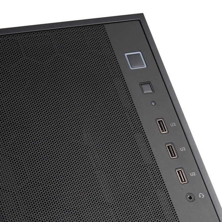 SilverStone Fara R1 V2 Mid Tower, Tempered Glass - Black image number 2