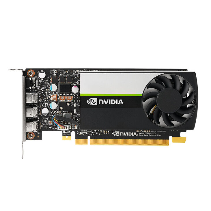 PNY Quadro T400, 4096 MB GDDR6, 3x mini DP image number 2