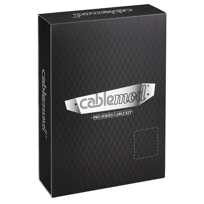 CableMod C-Series PRO ModMesh Cable Kit f&uuml;r Corsair AXi/HXi/RM (Yellow Label) - schwarz/wei&szlig; image number 3