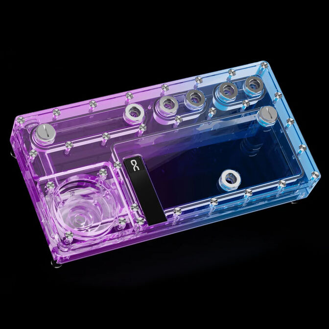 Alphacool Core Distro Plate 280 Links VPP/D5 - Acrylic image number 2