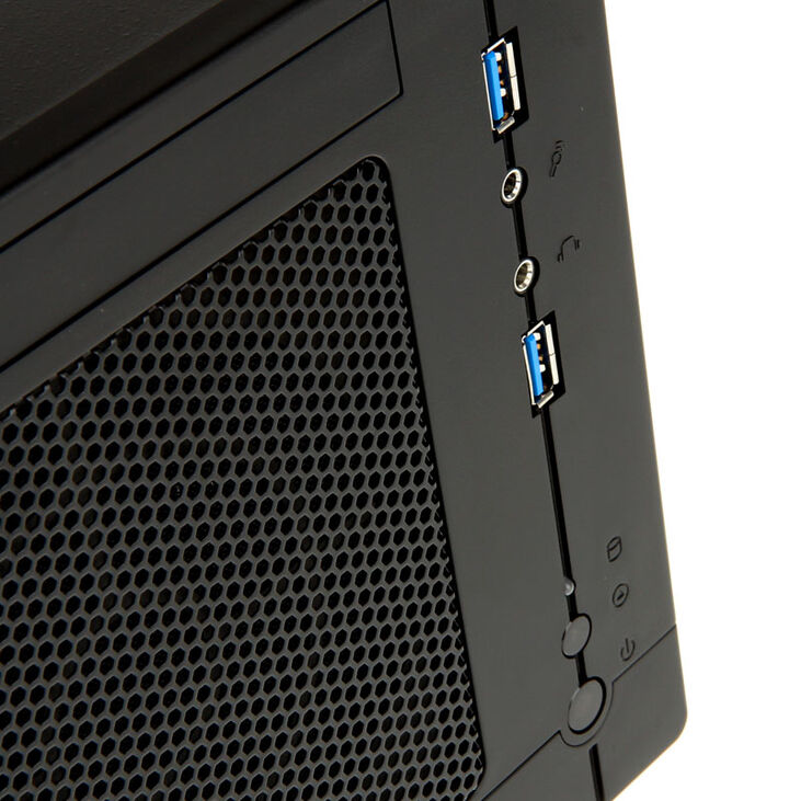 SilverStone SST-SG05BB-Lite Sugo USB 3.0 - schwarz image number 4