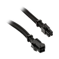 BitFenix Alchemy 4-Pin-ATX12V-Verl&auml;ngerungskabel, 45 cm, sleeved - schwarz